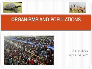 Class 12 Biology Chapter 13 Organism And Population Presentation - CBSE ...