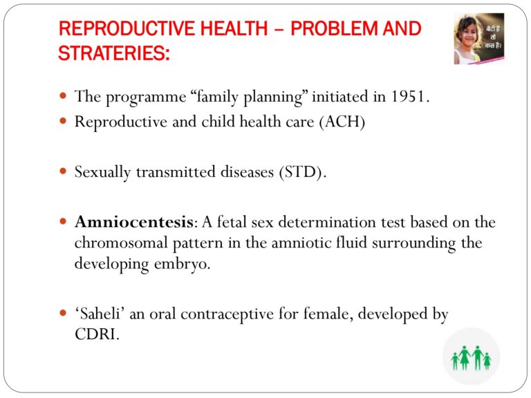 case study on reproductive health class 12