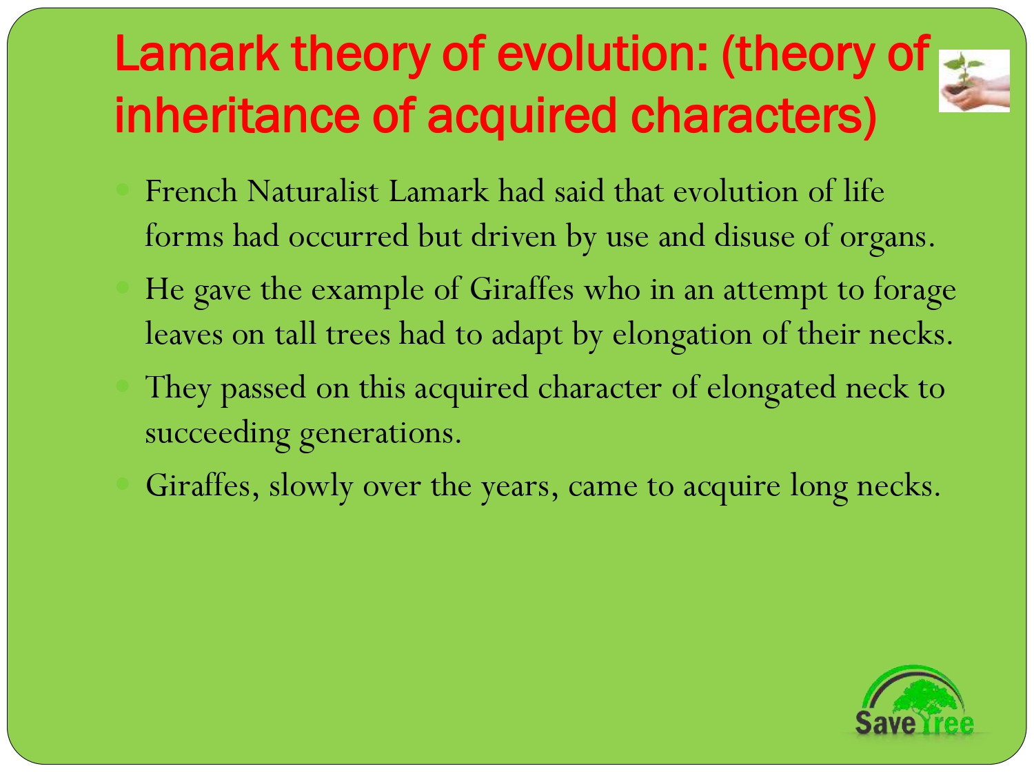Class 12 Biology Chapter 7 Evolution Presentation - CBSE CONTENT