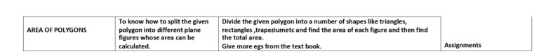Mathematics Lesson Plan for Class 8 Chapter Wise - CBSE CONTENT
